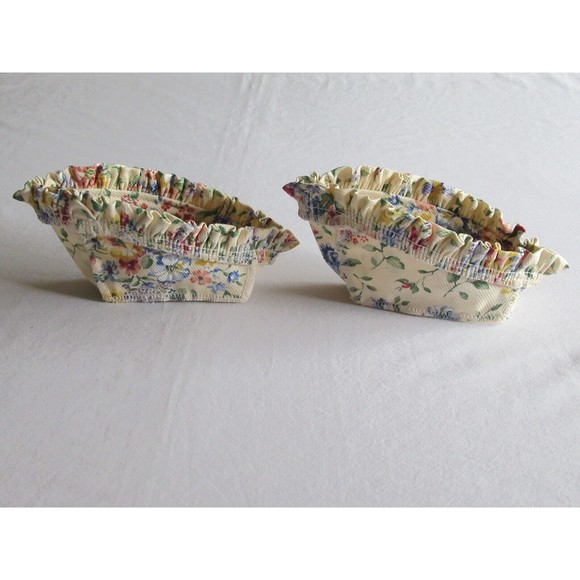 Lot of 2x Longaberger Cilantro Spring Floral Liner #2071638 USA Made 100% Cotton - Picture 12 of 12